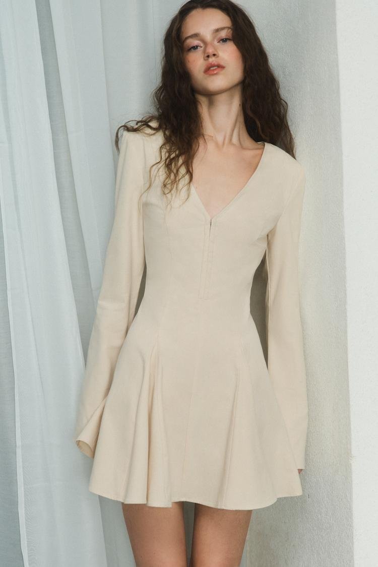 فستان بيج قصير